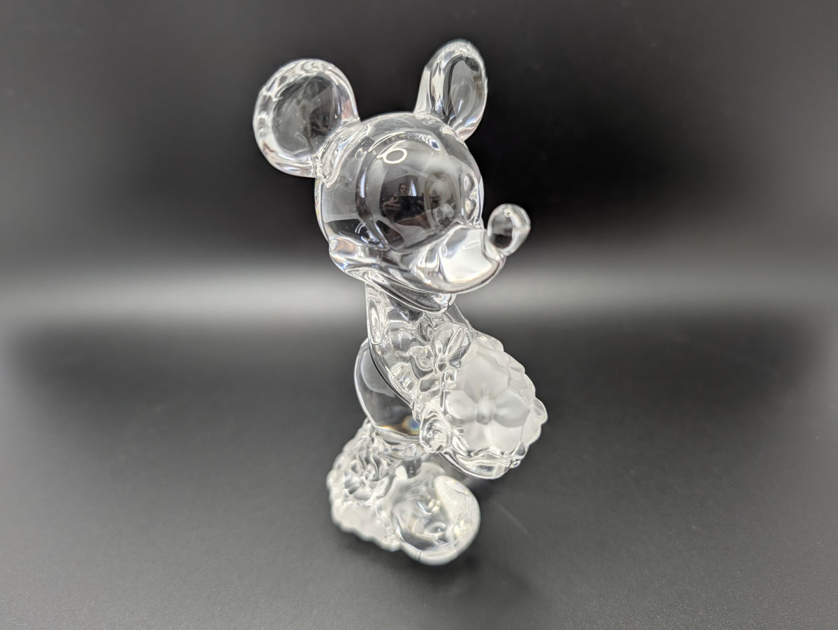 Lenox Disney Flowers from Mickey Mouse crystal figurine 409790 boxed with certificate - view 7