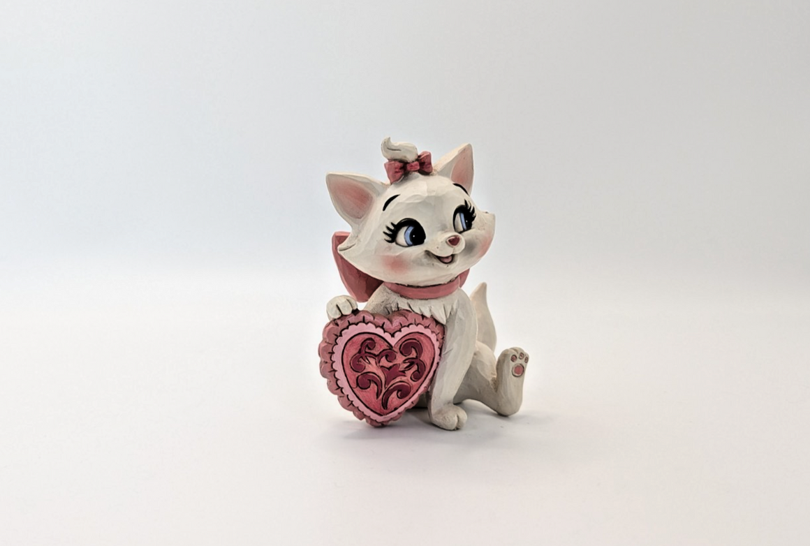 Disney Traditions Showcase Marie With Heart Figurine Aristocrats Kitten J Shore4