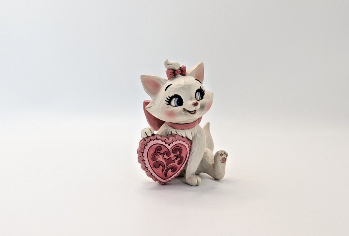 Disney Traditions Showcase Marie With Heart Figurine Aristocrats Kitten J Shore4