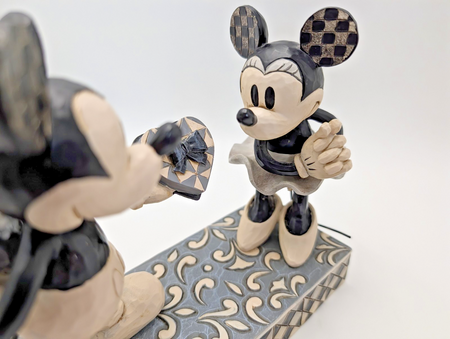 Disney Traditions Mickey Minnie Real Sweetheart Figurine Vintage Style Jim Shore17