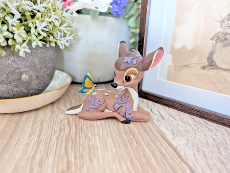 Disney Traditions Showcase Bambi With Butterfly Mini Figurine Jim Shore Boxed3