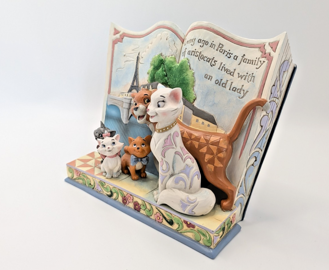 Alternate view of Disney Traditions Aristocats Long Ago in Paris storybook 6013080