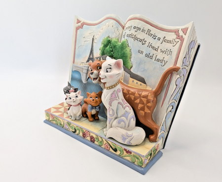 Alternate view of Disney Traditions Aristocats Long Ago in Paris storybook 6013080