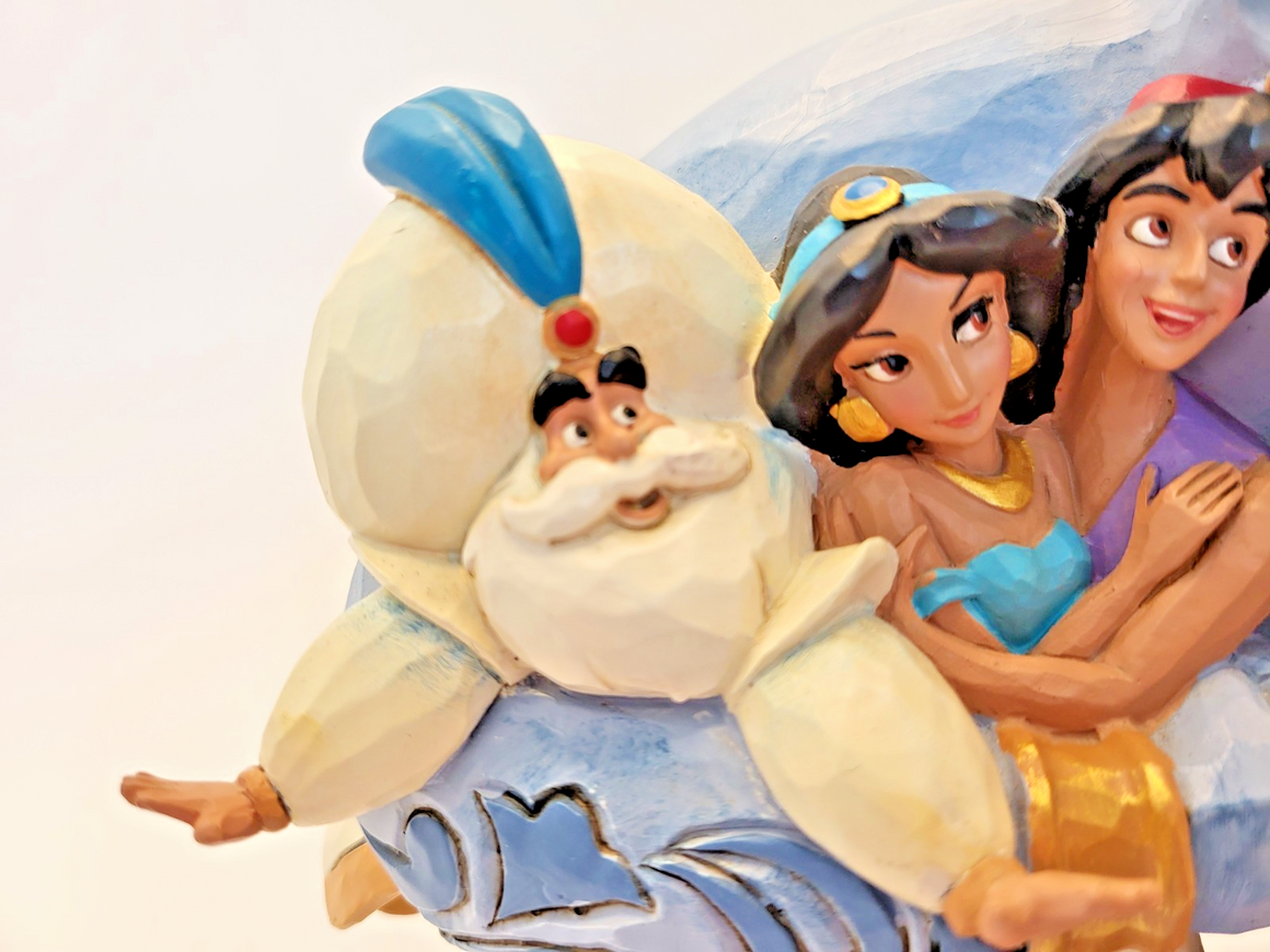 Disney Traditions Showcase Group Hug Aladdin Figurine Jasmine Abu Jim Shore20