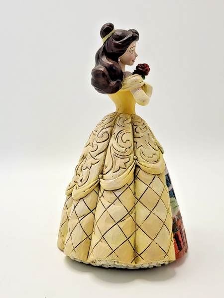 Disney Traditions Belle Figurine Enchanted Castle Dress Ornament Beauty9