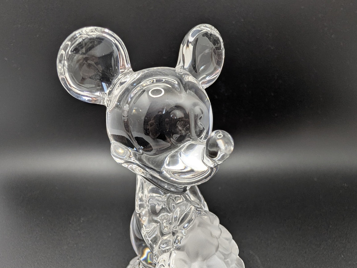 Lenox Disney Flowers from Mickey Mouse crystal figurine 409790 boxed with certificate - view 10