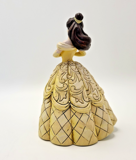 Disney Traditions Belle Figurine Enchanted Castle Dress Ornament Beauty6