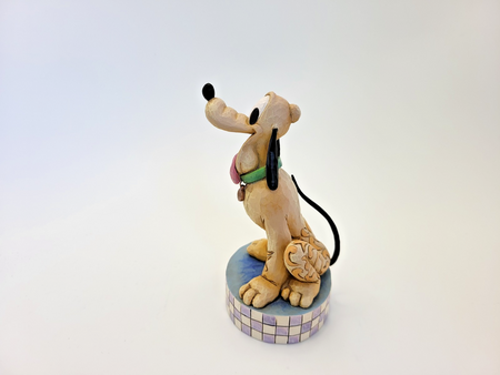 Disney Traditions Showcase Loyal Pluto Figurine Mickey Mouse Jim Shore Dog7