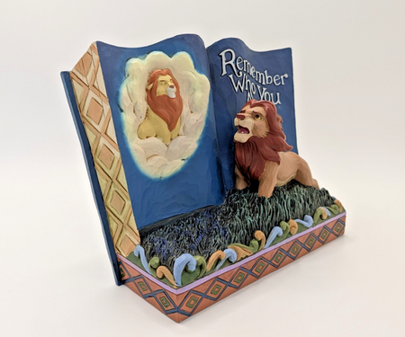 Disney Traditions Storybook Lion Kind Remember Who You Are Figurine Simba Shore10
