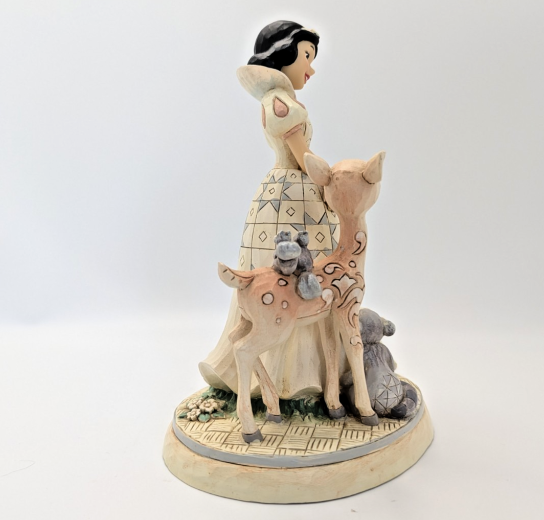 Disney Traditions Snow White Forest Friends Figurine White Woodland Jim Shore9