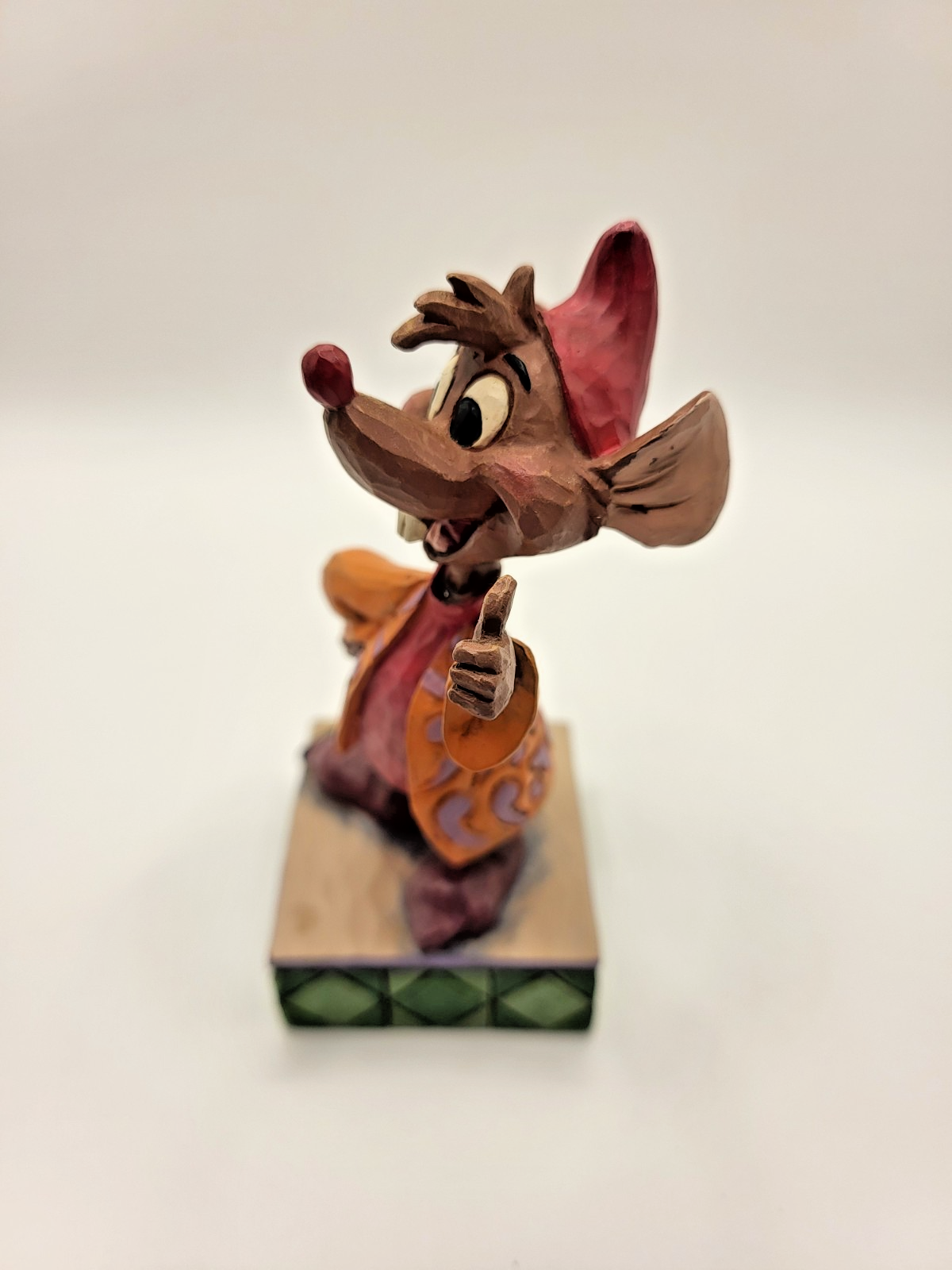 Disney Traditions Jaq Figurine Cinderella - Jim Shore Thumbs Up Boxed Ornament5