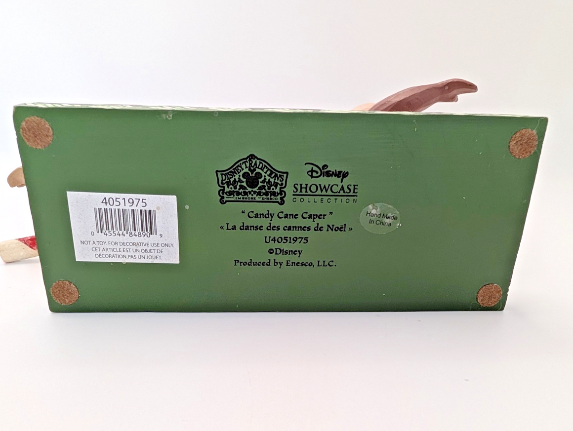Disney Chip & Dale Candy Cane Caper Christmas Figurine 4051975 Jim Shore14