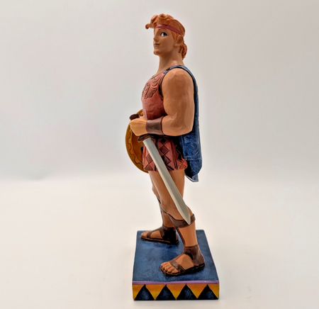 Disney Traditions Hercules Mythic Hero 4055406 unboxed figurine - character face detail