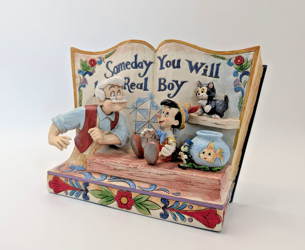 Disney Traditions Showcase Pinocchio Figurine Someday You Will Be A Real Boy5
