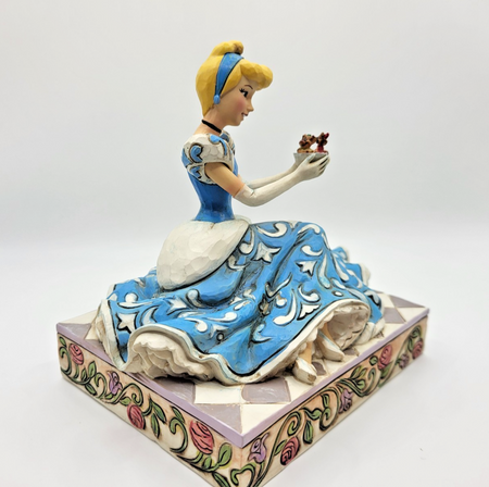 Disney Traditions Cinderella Figurine Caring And Couragious Ornament Jim Shore12