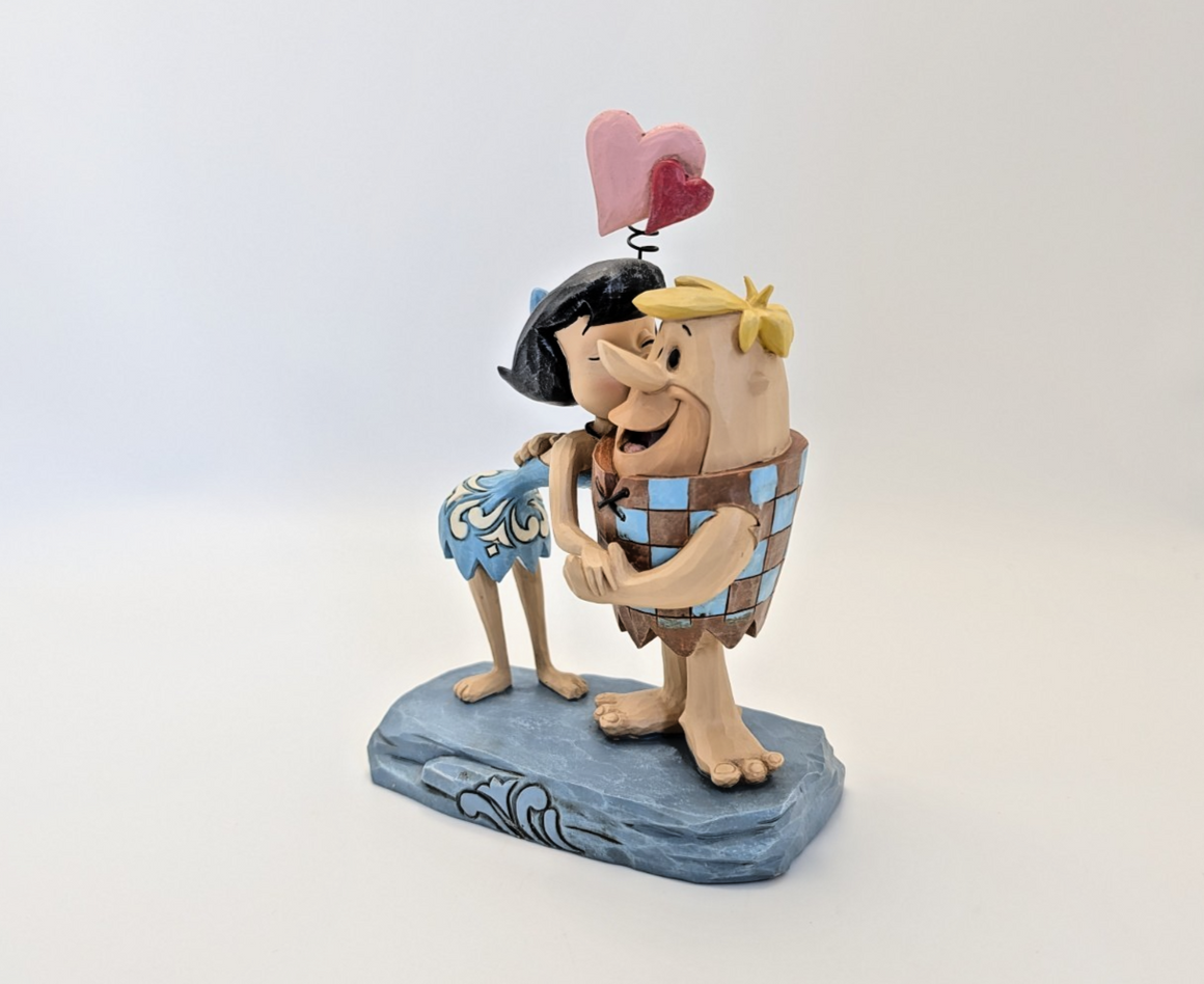 Jim Shore Flintstones Barney and Betty Rubble Romance figurine 4051595 photo 6