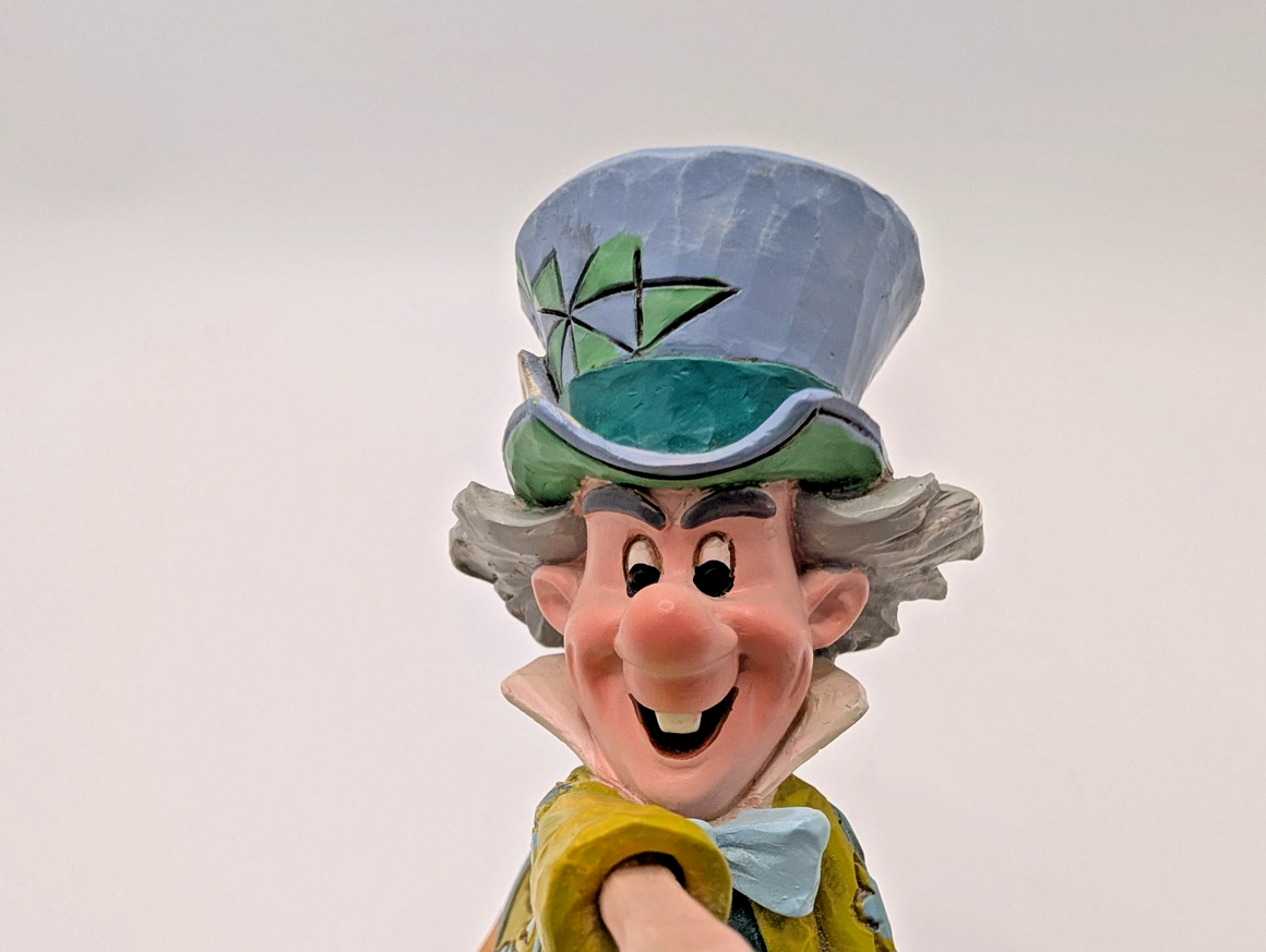 Disney Traditions Showcase Mad Hatter Figurine Spot Of Tea Alice In Wonderland21