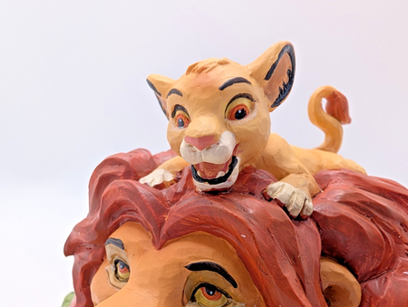 Disney Traditions Simba and Mufasa A Father's Pride figurine photo 18