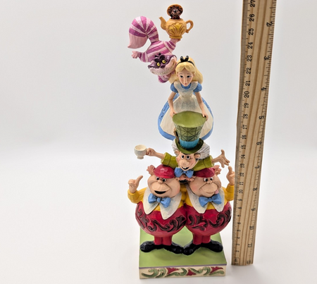 Disney Traditions Alice in Wonderland We're All Mad Here figurine photo 14