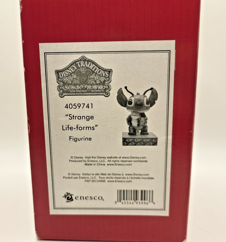 Disney Traditions Stitch Figurine Strage Life-Forms Ornament Jim Shore Boxed18