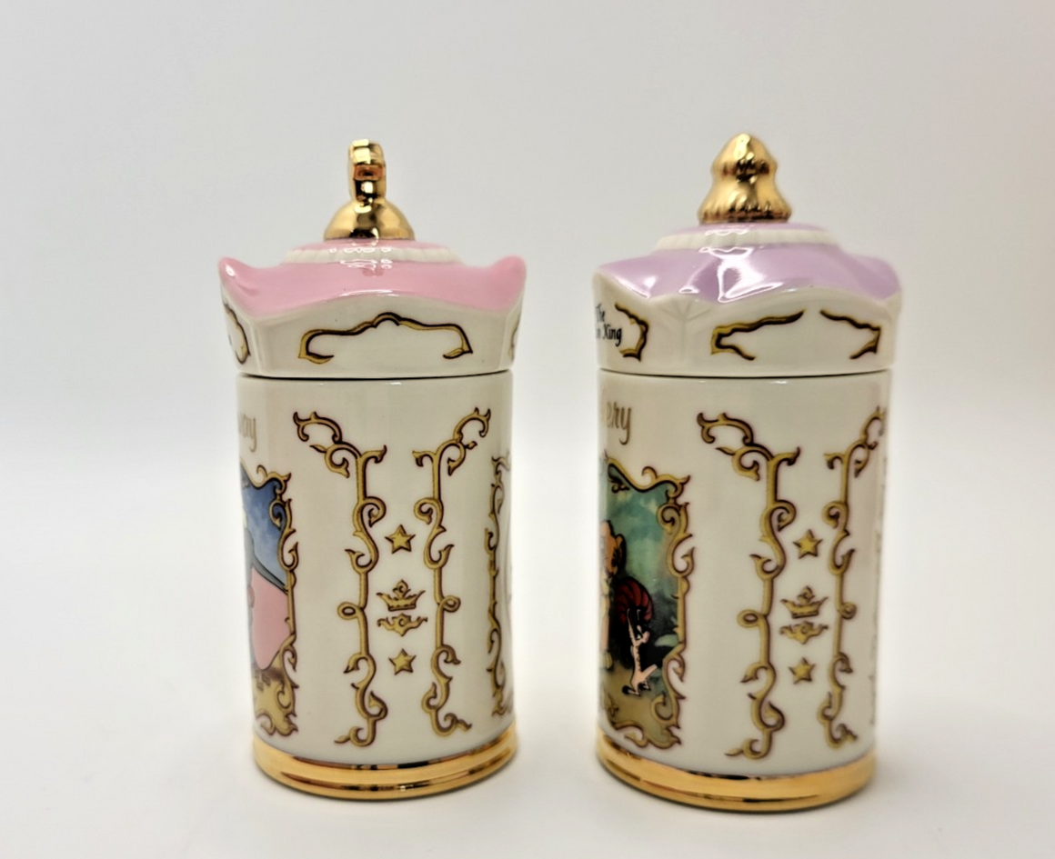 Lenox Disney Spice Jars Dumbo Simba Caraway & Celery Boxed 1995 Porcelain Unused3