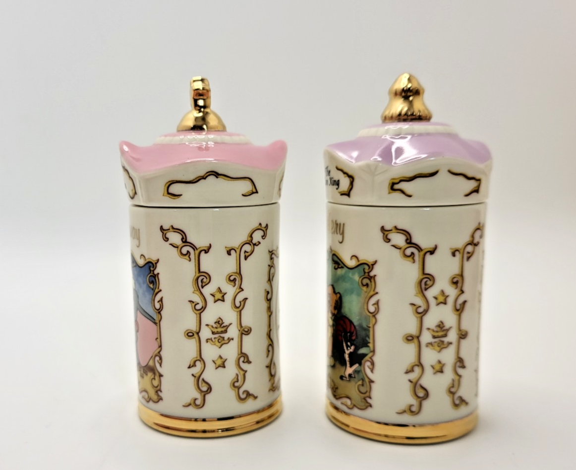 Lenox Disney Spice Jars Dumbo Simba Caraway & Celery Boxed 1995 Porcelain Unused3