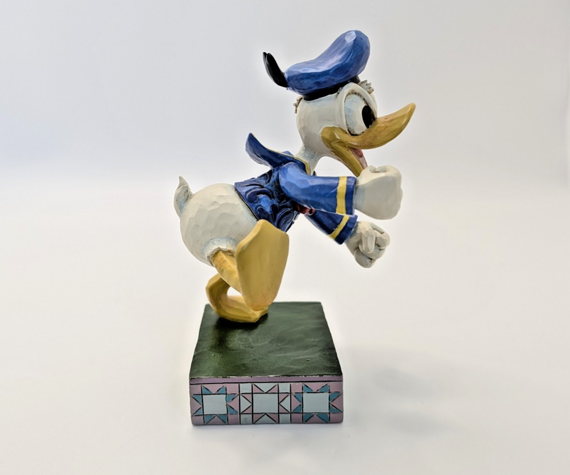 Disney Traditions Showcase Donald Duck Fowl Temper Figurine Jim Shore Boxed12