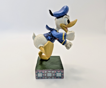 Disney Traditions Showcase Donald Duck Fowl Temper Figurine Jim Shore Boxed12