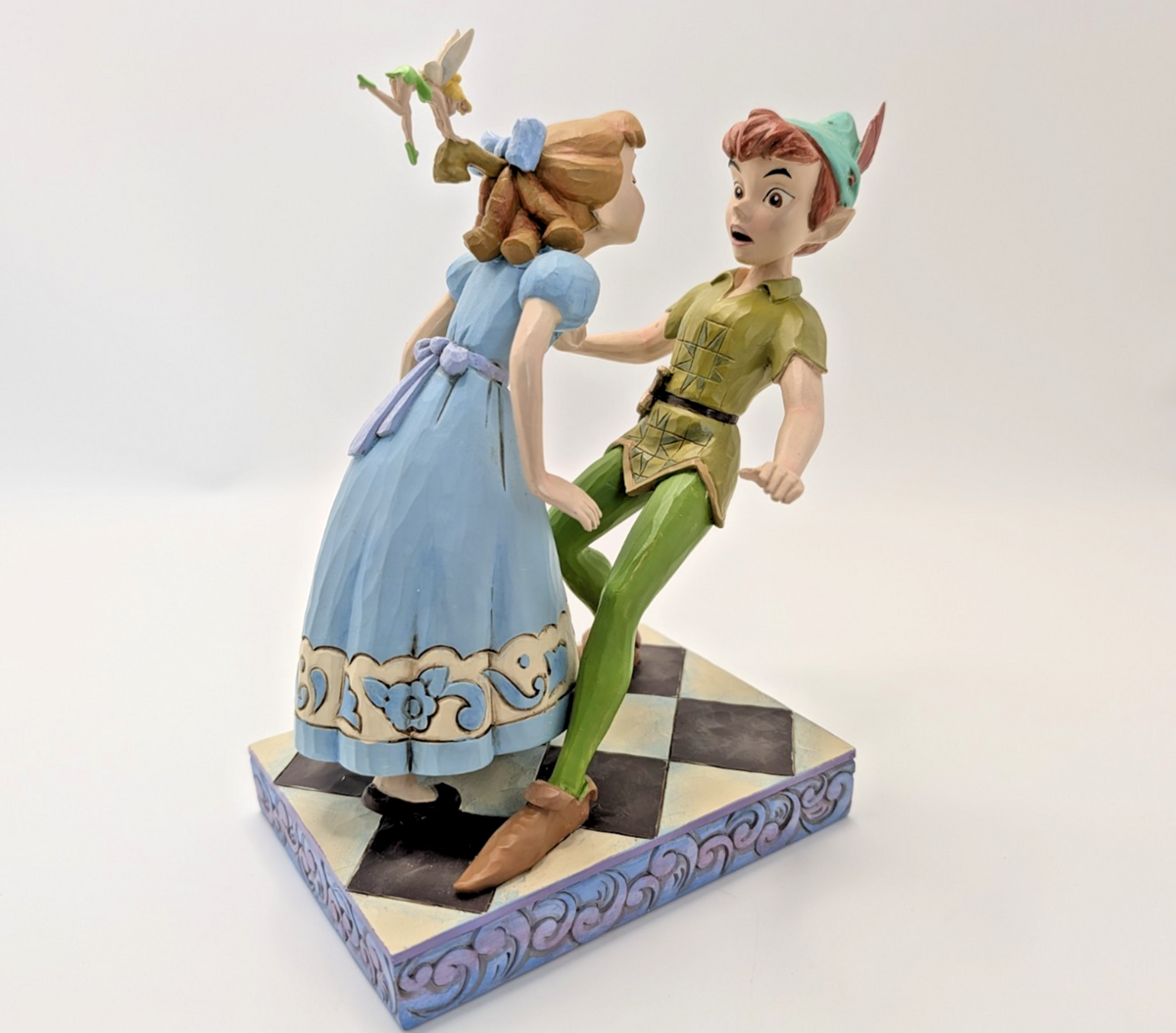 Disney Traditions Peter Pan An Unexpected Kiss Figurine 4059725 Boxed - view 12