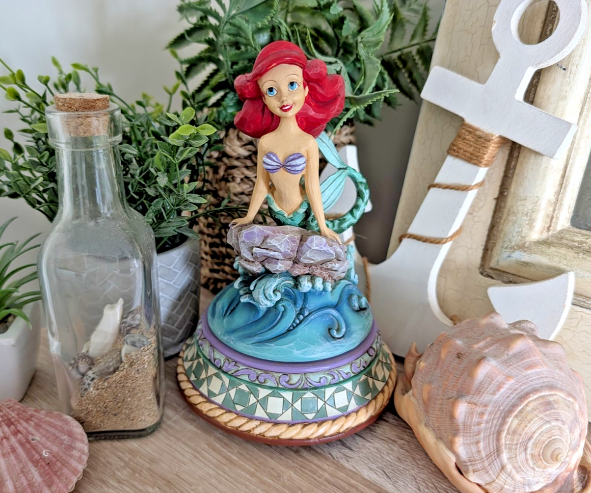 Disney Traditions Ariel Part of Your World musical figurine 4015336 photo 1