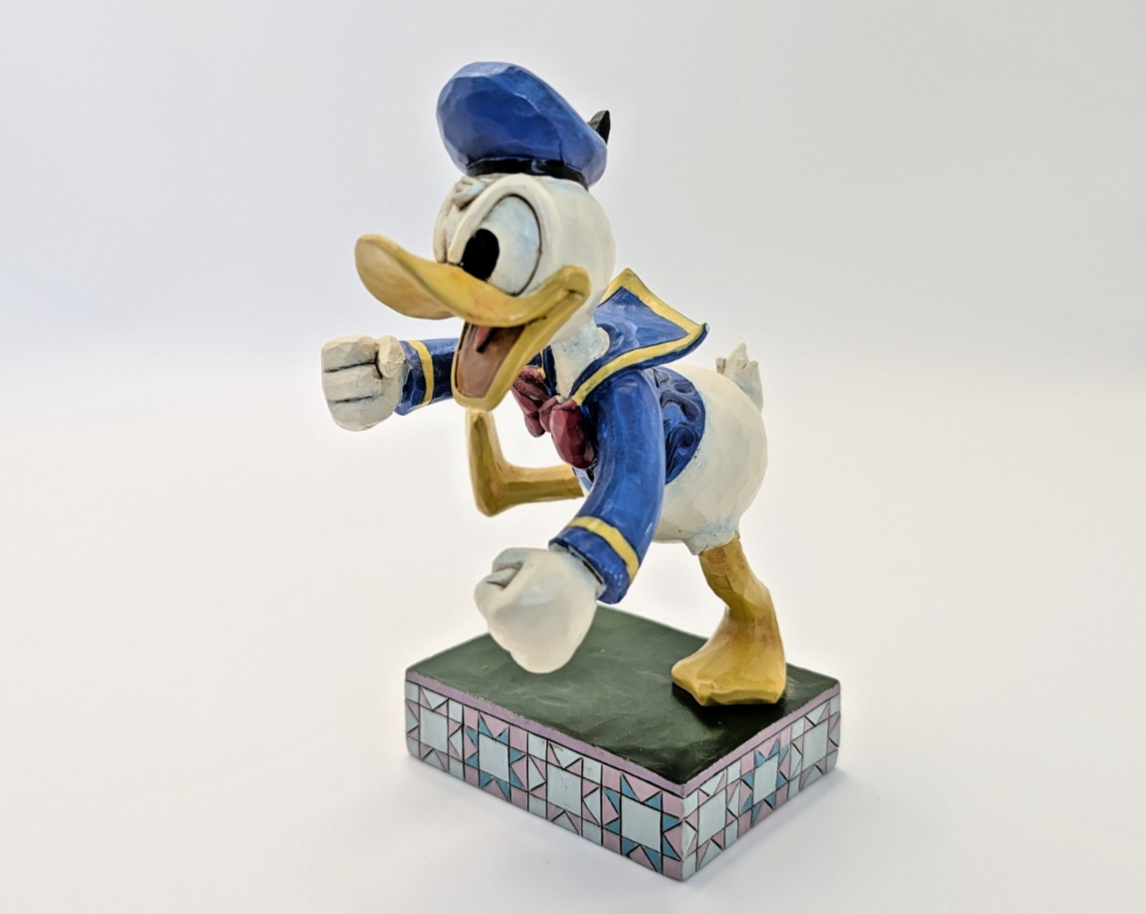 Disney Traditions Showcase Donald Duck Fowl Temper Figurine Jim Shore Boxed7