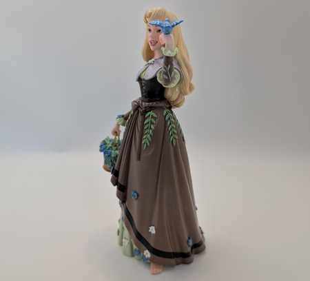 Disney Showcase Briar Rose Aurora Botanical 6014849 boxed figurine - three-quarter view