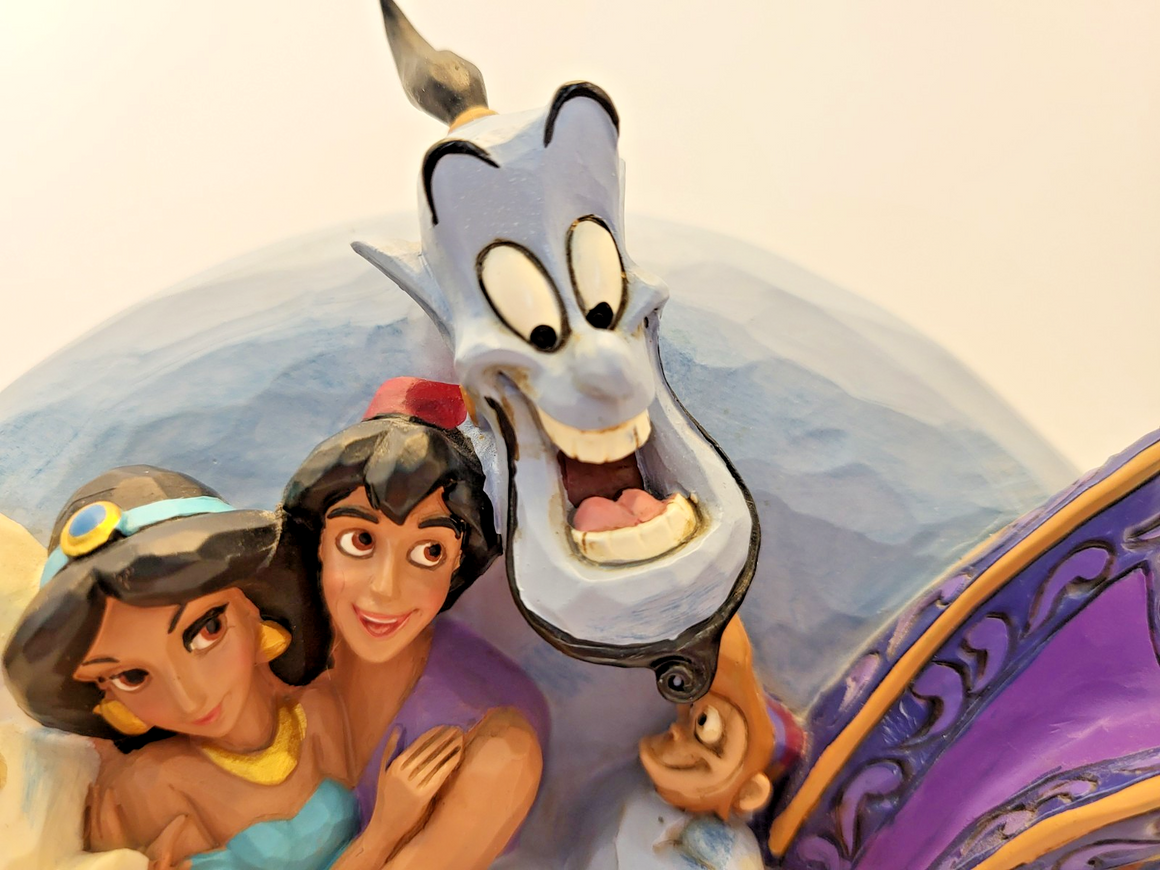 Disney Traditions Showcase Group Hug Aladdin Figurine Jasmine Abu Jim Shore19