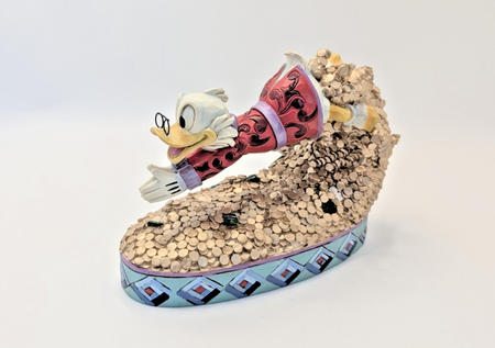 Disney Traditions Scrooge McDuck Treasure Dive figurine 4046055 photo 7