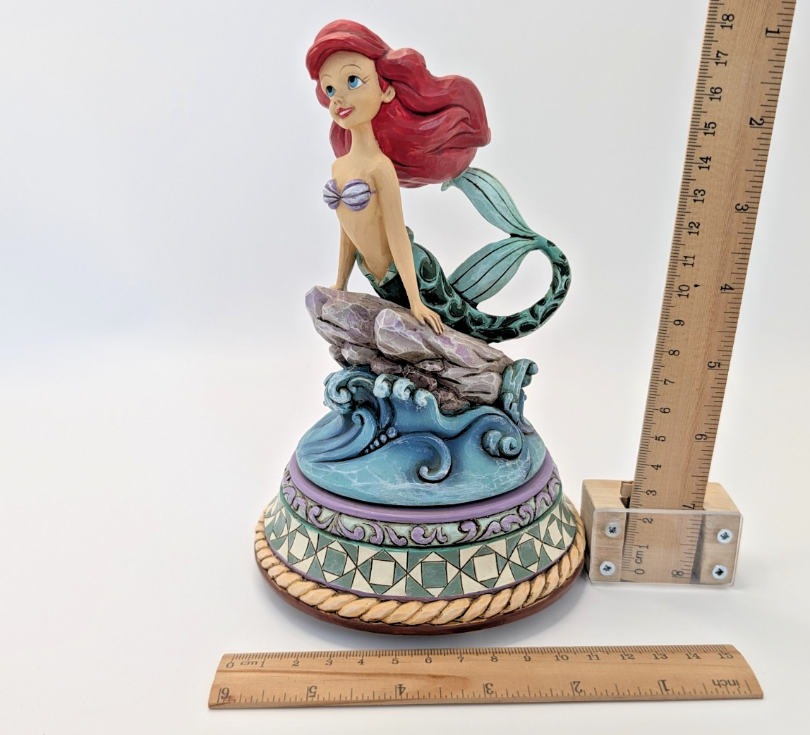 Disney Traditions Ariel Part of Your World musical figurine 4015336 photo 12