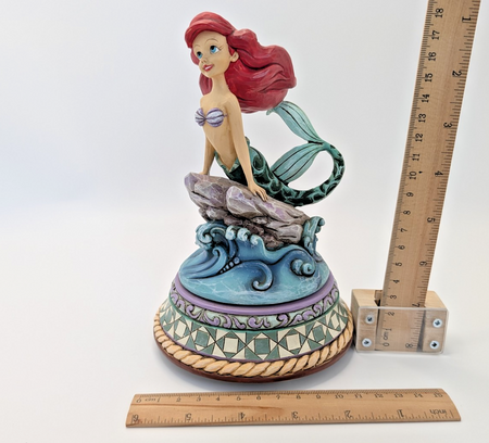 Disney Traditions Ariel Part of Your World musical figurine 4015336 photo 12