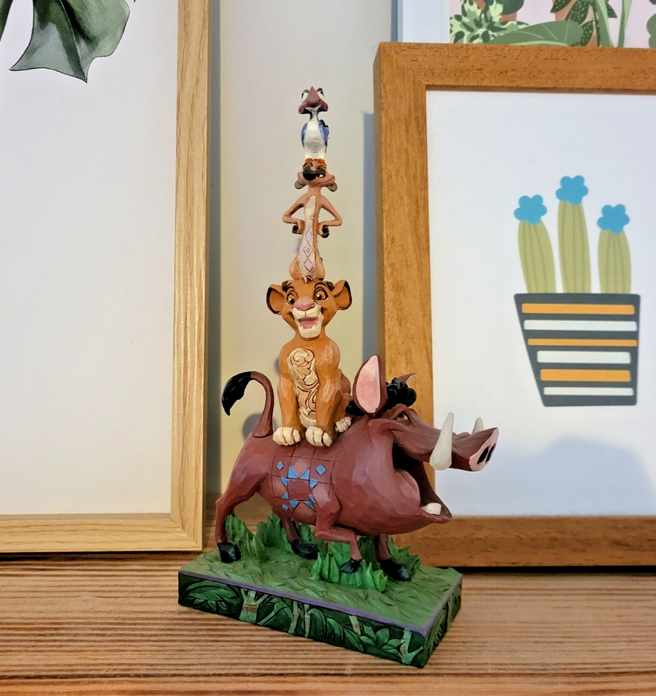Disney Traditions Balance Of Nature Simba Timon Pumbba Zazu 6005962 Lion King1