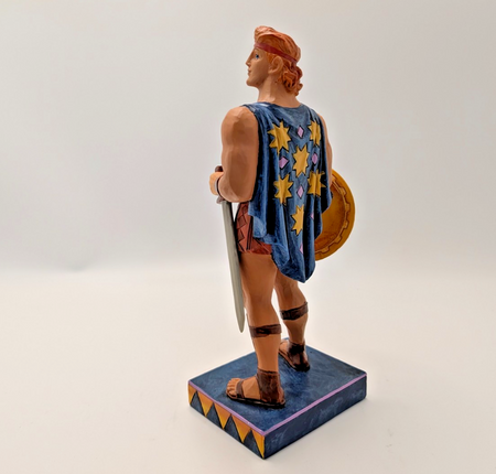 Disney Traditions Hercules Mythic Hero 4055406 unboxed figurine - costume and pattern detail