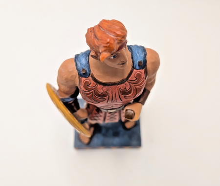 Disney Traditions Hercules Mythic Hero 4055406 unboxed figurine - lower detail