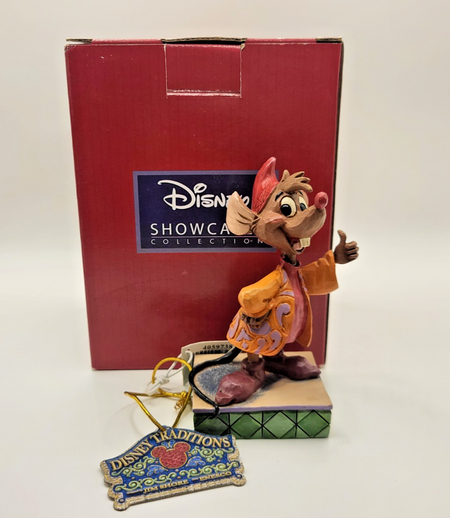 Disney Traditions Jaq Figurine Cinderella - Jim Shore Thumbs Up Boxed Ornament16