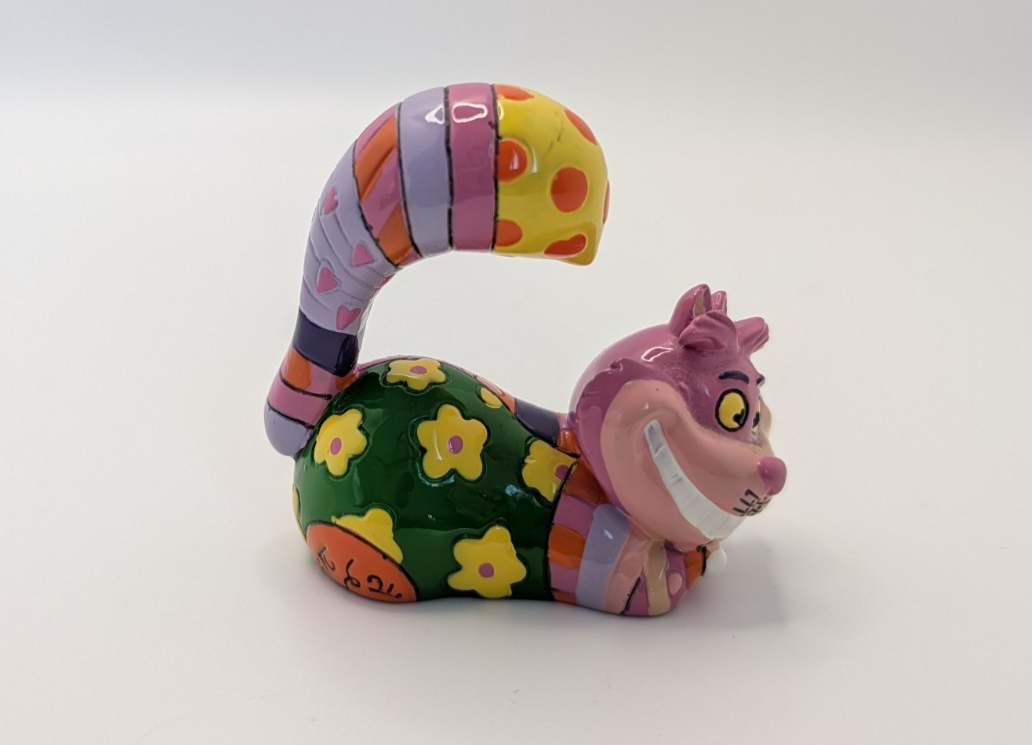 Alternate view of Disney by Britto Cheshire Cat mini figurine 4026293