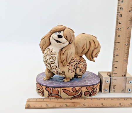 Disney Traditions Showcase Flirtatious Peg Figurine Lady & Tramp Jim Shore Boxed11