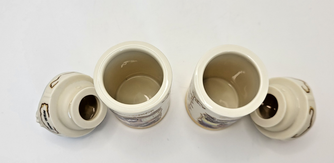 Lenox Disney Spice Jars  Cinnamon & Onion Snow White & Mickey Mouse BNIB13