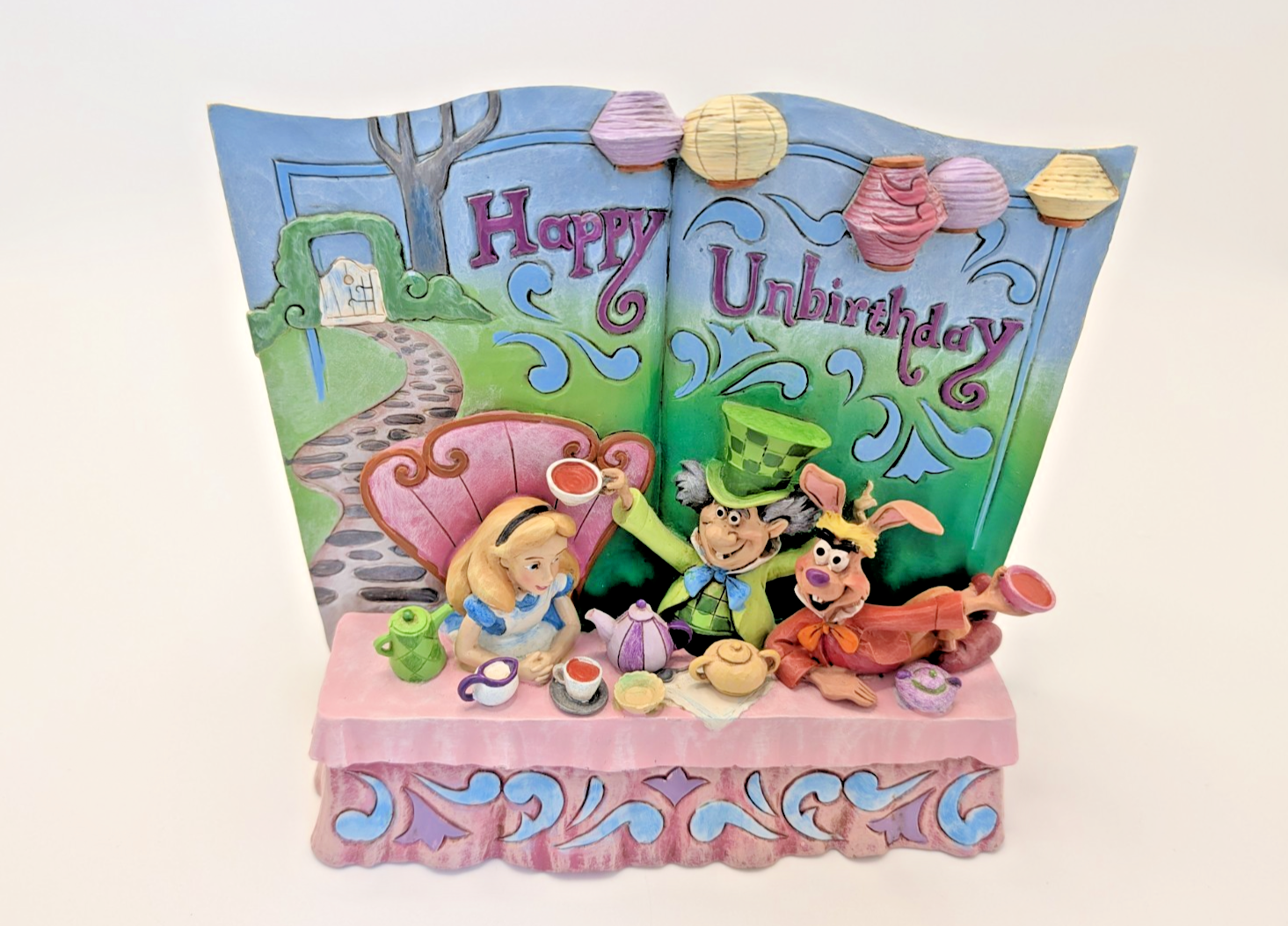 Disney Traditions Showcase Happy Unbirthday Alice In Wonderland Figurine J Shore5