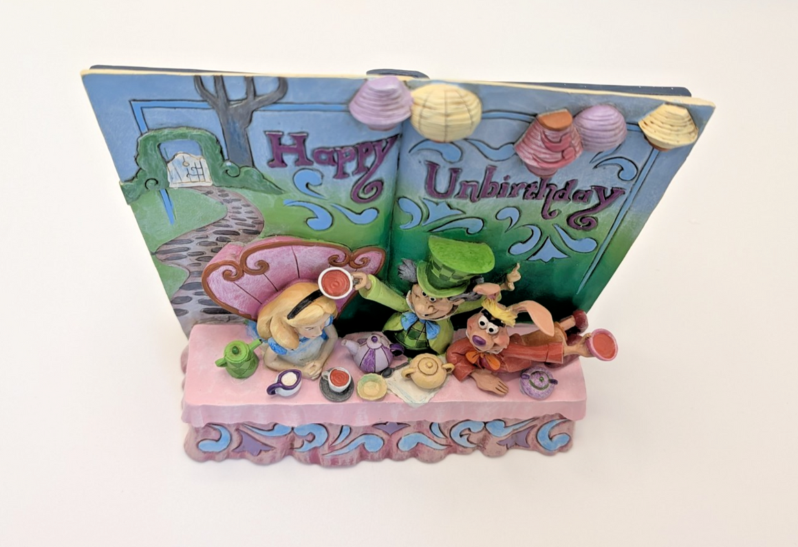 Disney Traditions Showcase Happy Unbirthday Alice In Wonderland Figurine J Shore9