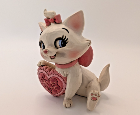 Disney Traditions Showcase Marie With Heart Figurine Aristocrats Kitten J Shore16