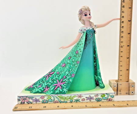 Disney Traditions Celebration Of Spring Figurine Elsa Frozen Ornament17