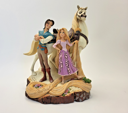 Disney Traditions Showcase Tangled Figurine Rapunzel Live Your Dream Jim Shore4