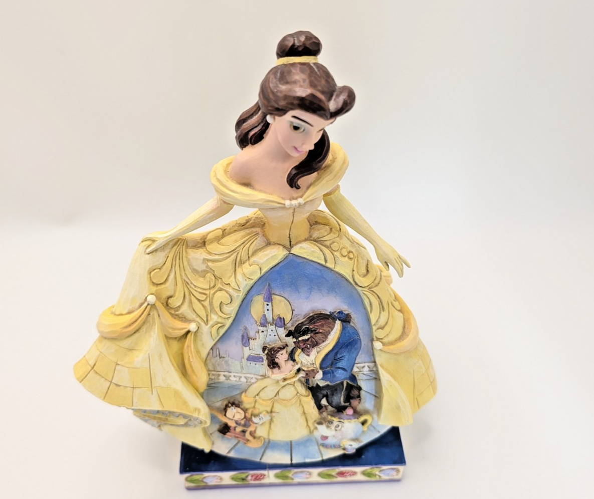 Disney Traditions Belle Moonlit Enchantment 4010021 Royal Gown by Jim Shore - Boxed with Tag - product view 18