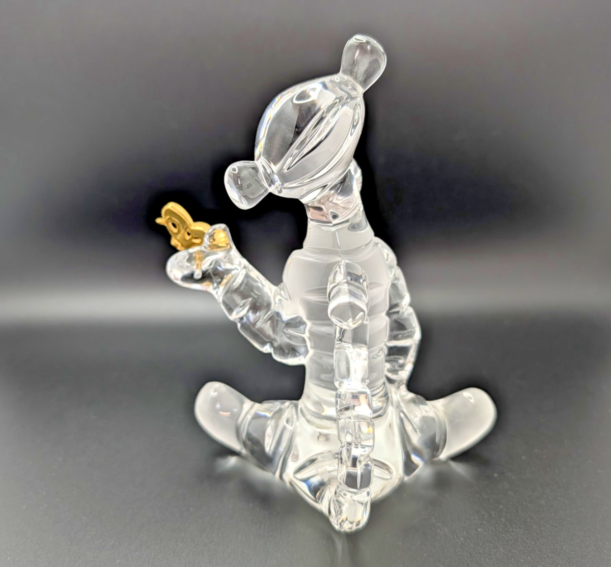 Lenox Disney Tigger crystal figurine 6114516 with gold-plated butterfly - view 5